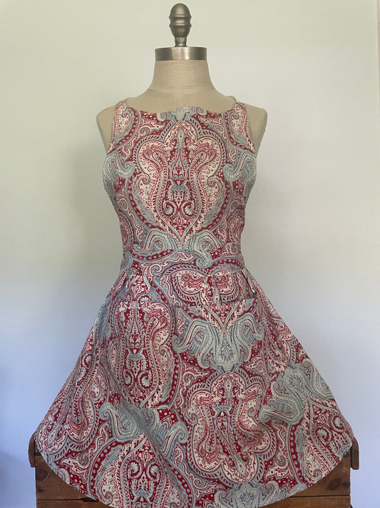 Cecilia - Paisley Med Red