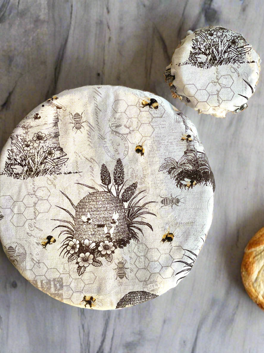 Matching Bowl and Jar Covers - Vintage Hive