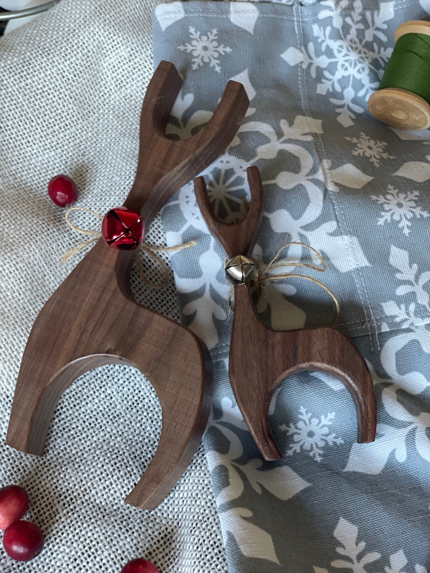 Reindeer Silhouette - Set of Two