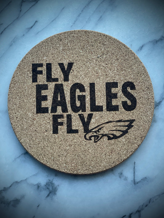 Trivet - Fly Eagles Fly Circle