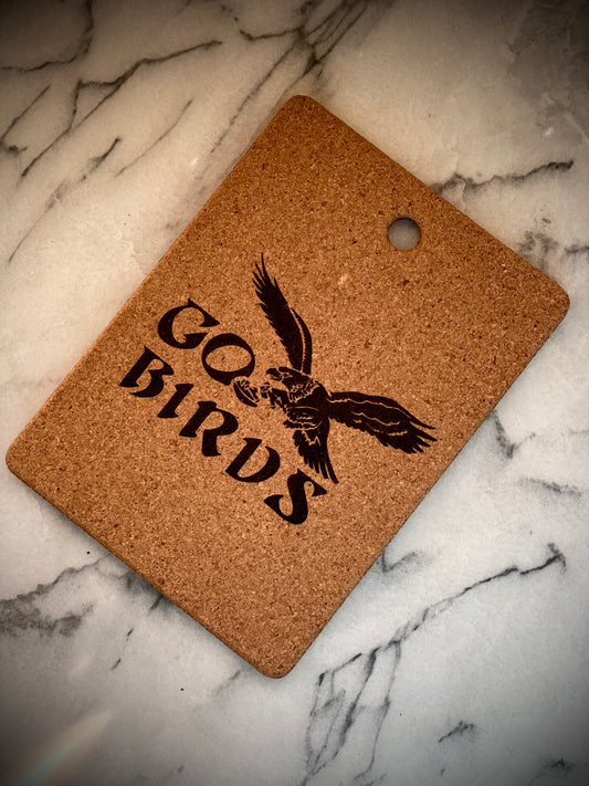 Trivet - Go Birds Rectangle