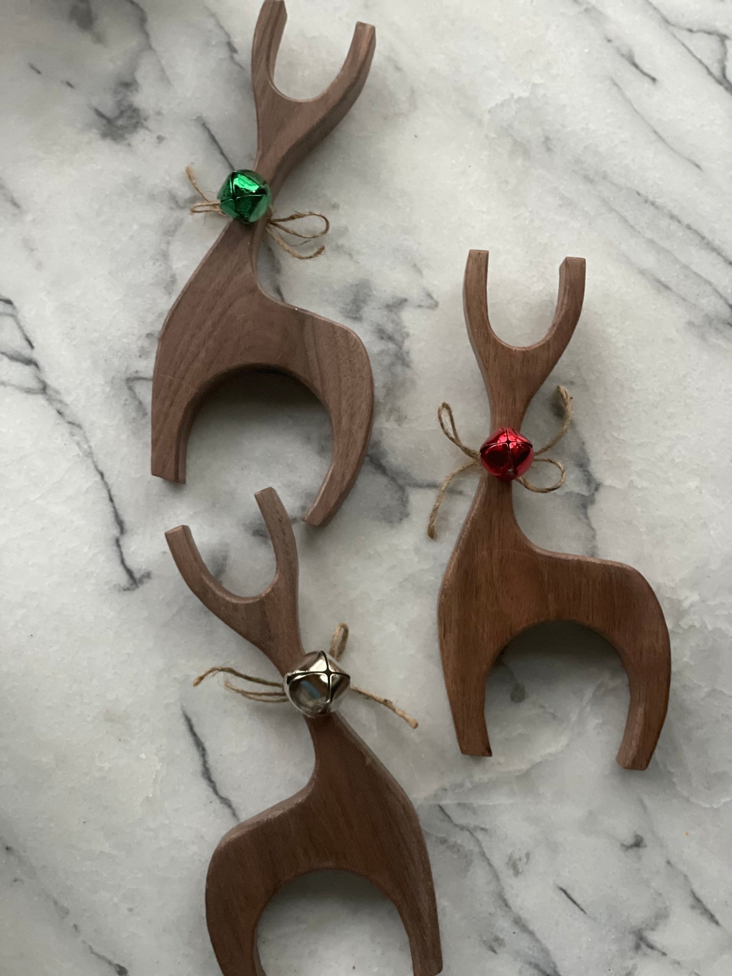 Wood Reindeer - Walnut