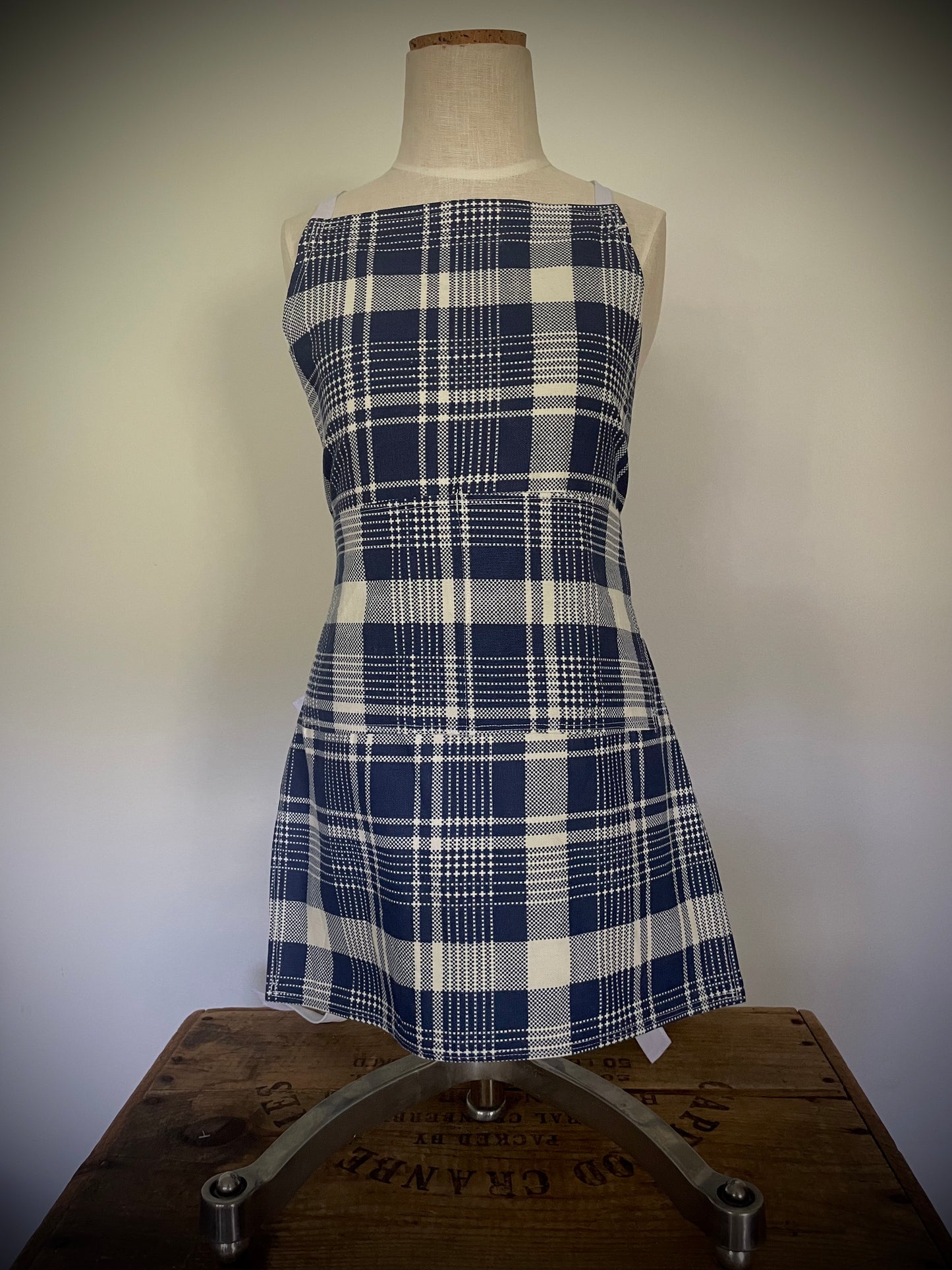 Mason - Plaid Navy White