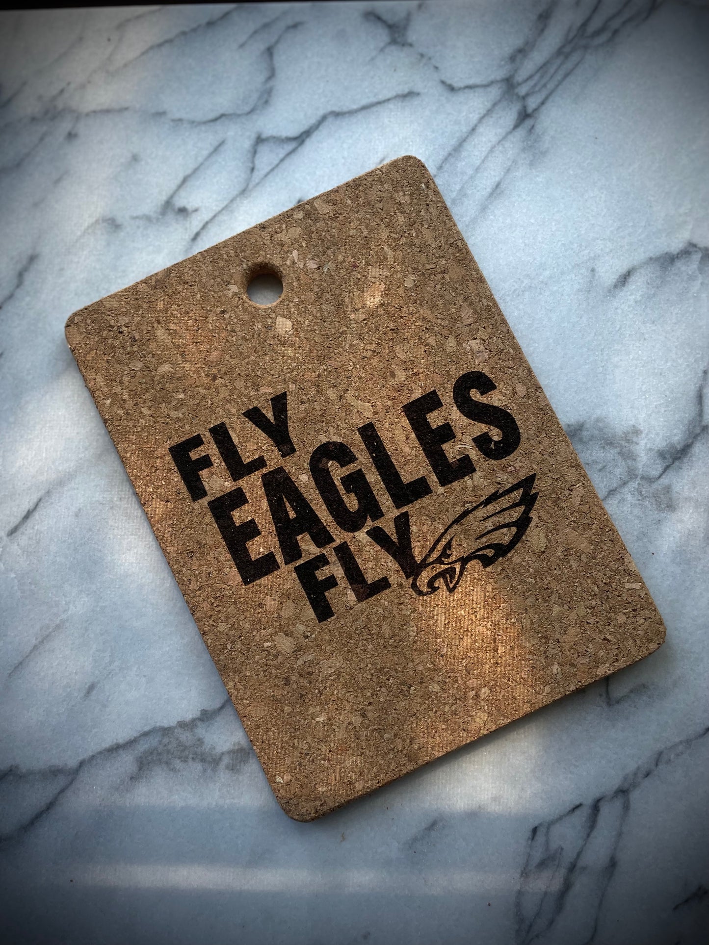 Fly Eagles Fly Trivet - Rectangle